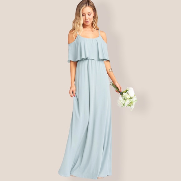 Show Me Your MuMu Dresses & Skirts - Show me Your Mumu S Boho Sage Green Maxi Dress Bridesmaids